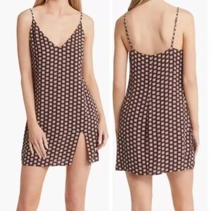 NWOT Reformation Marlowe Sleeveless slip Minidress  In Palladio Sz M